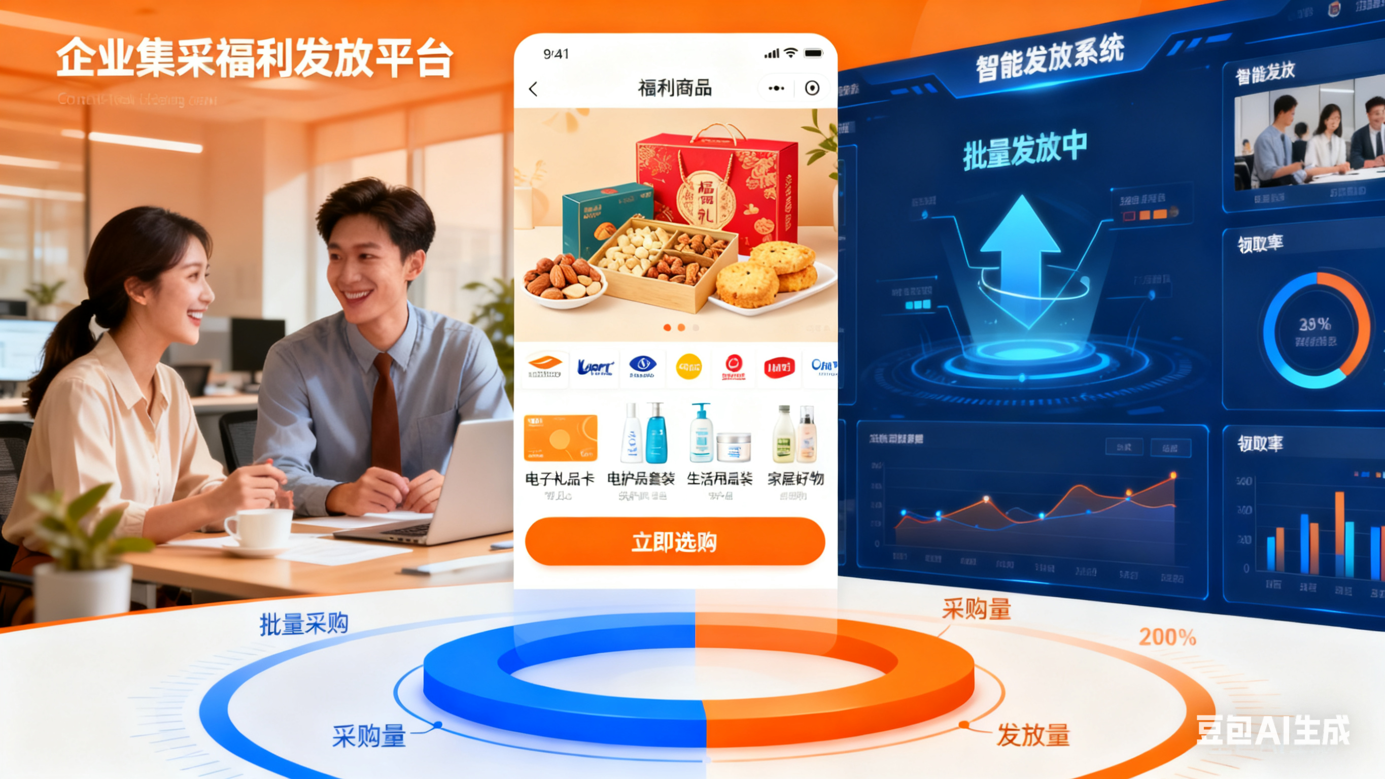 企业集采福利发放平台案例